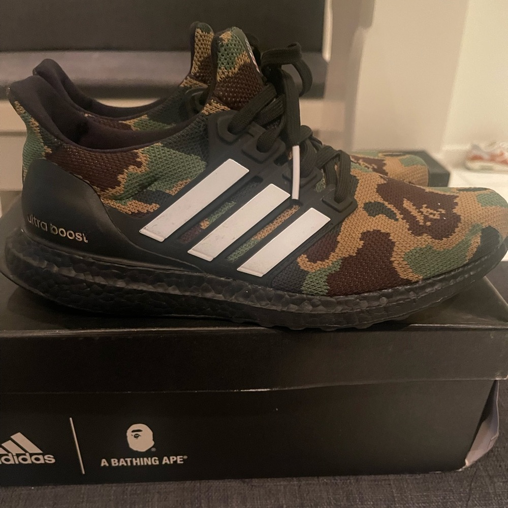 Adidas X Bape ultra boost size 7 (released 2019)